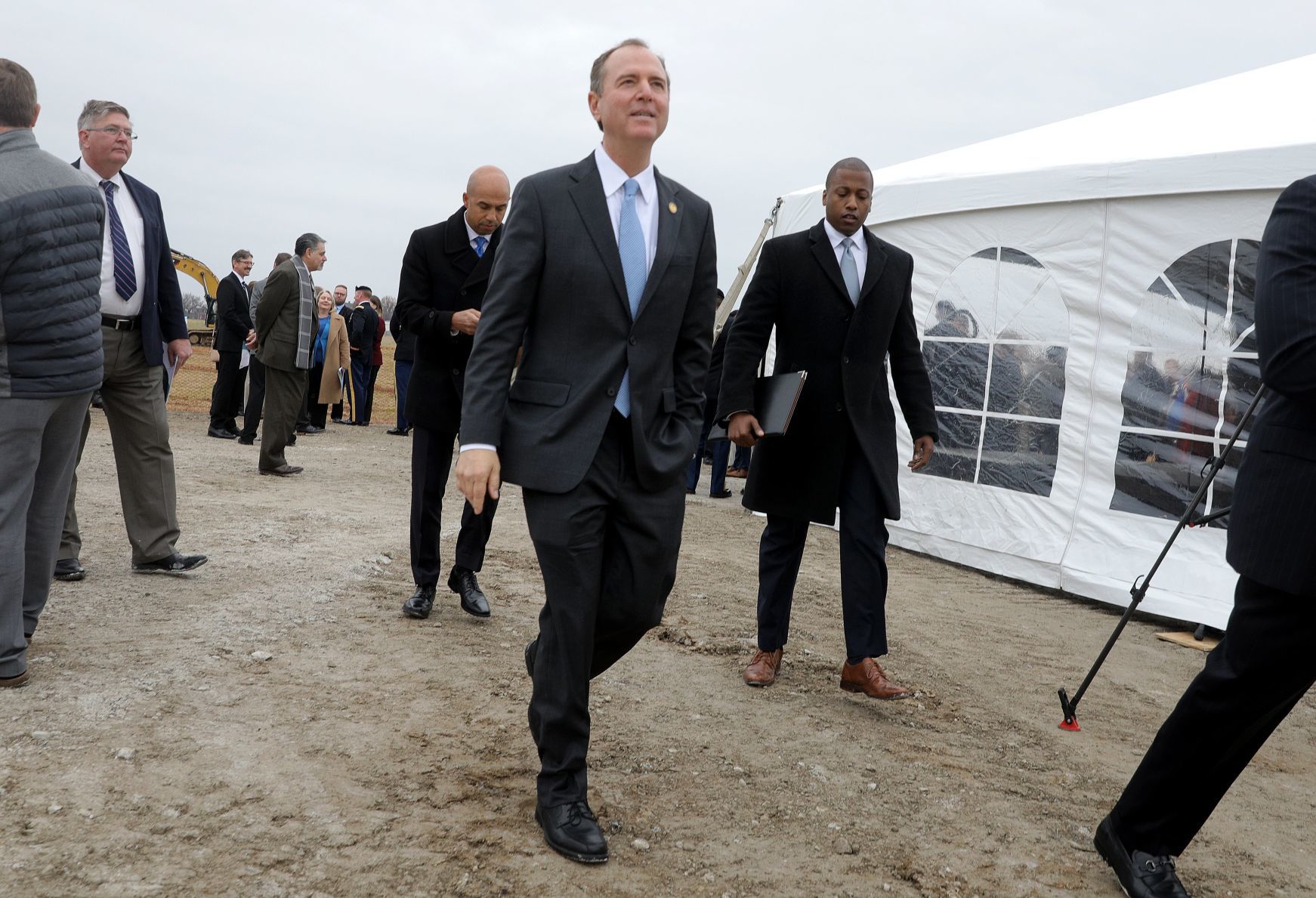 Officials break ground on NGA site in north St. Louis